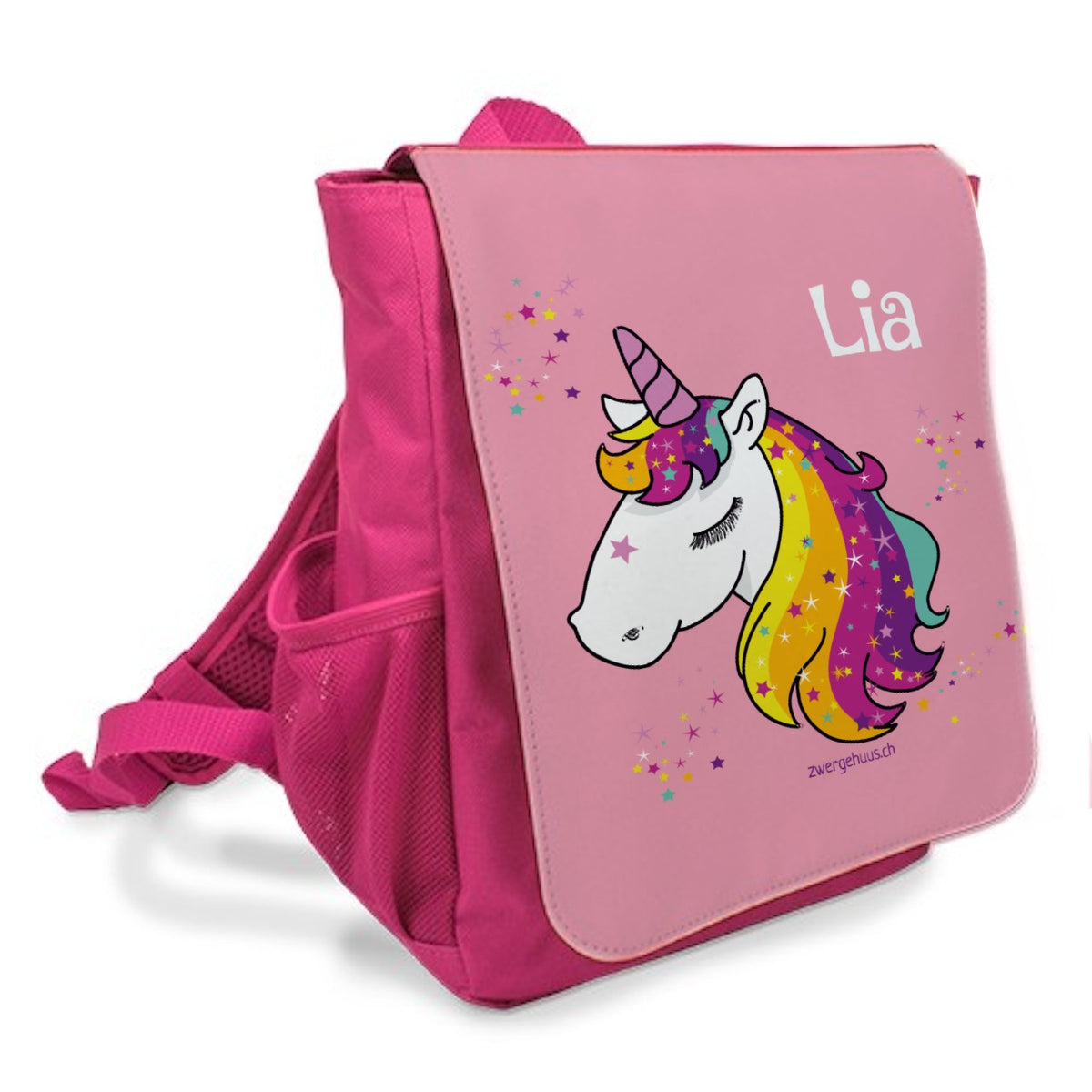 Astérisques de tête de licorne pour le sac à dos pour enfants