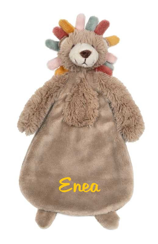 Mini lion en tissu câlin