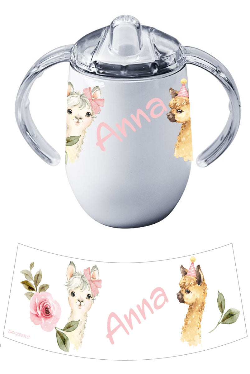 Thermo Schnabelbecher Lama Party