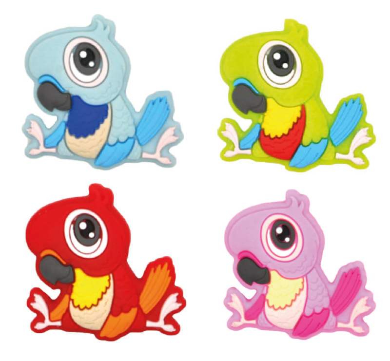 Motif en silicone Parrel