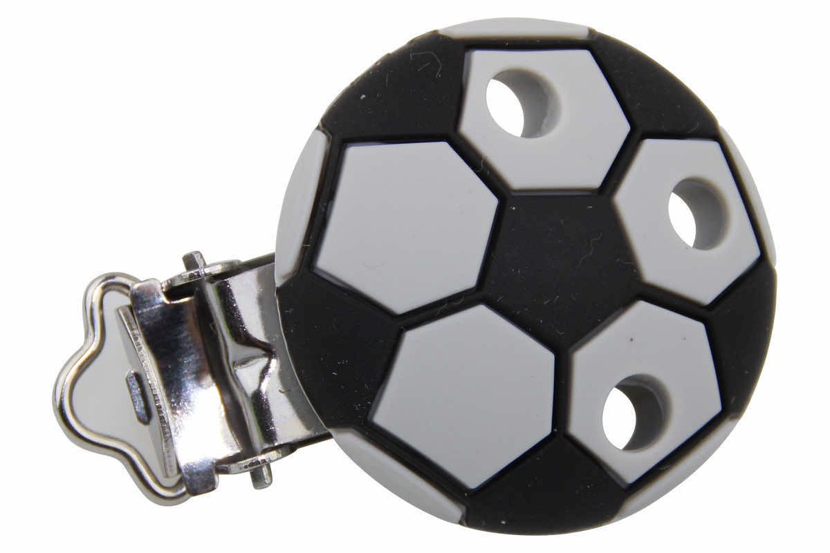 SILIKON Befestigungsclip Fussball