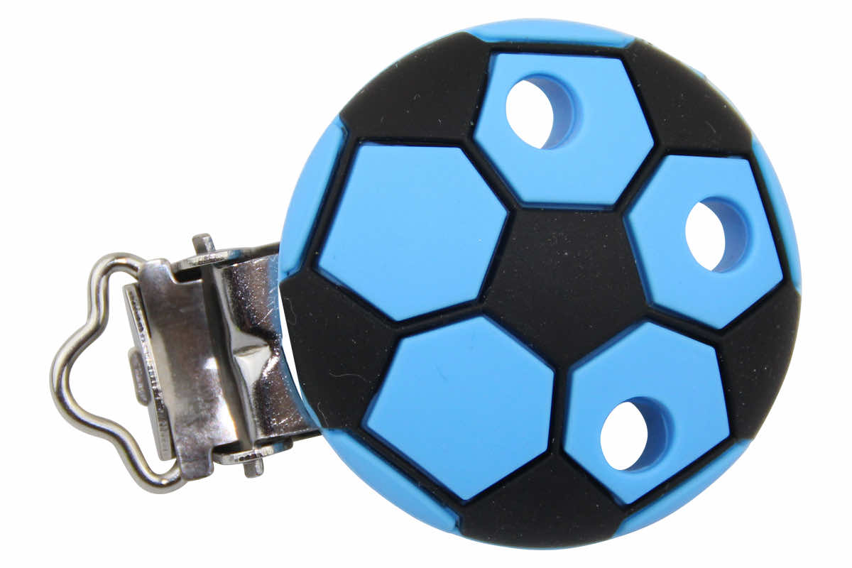 SILIKON Befestigungsclip Fussball
