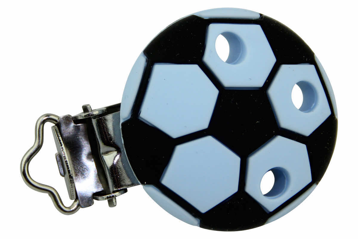 SILIKON Befestigungsclip Fussball
