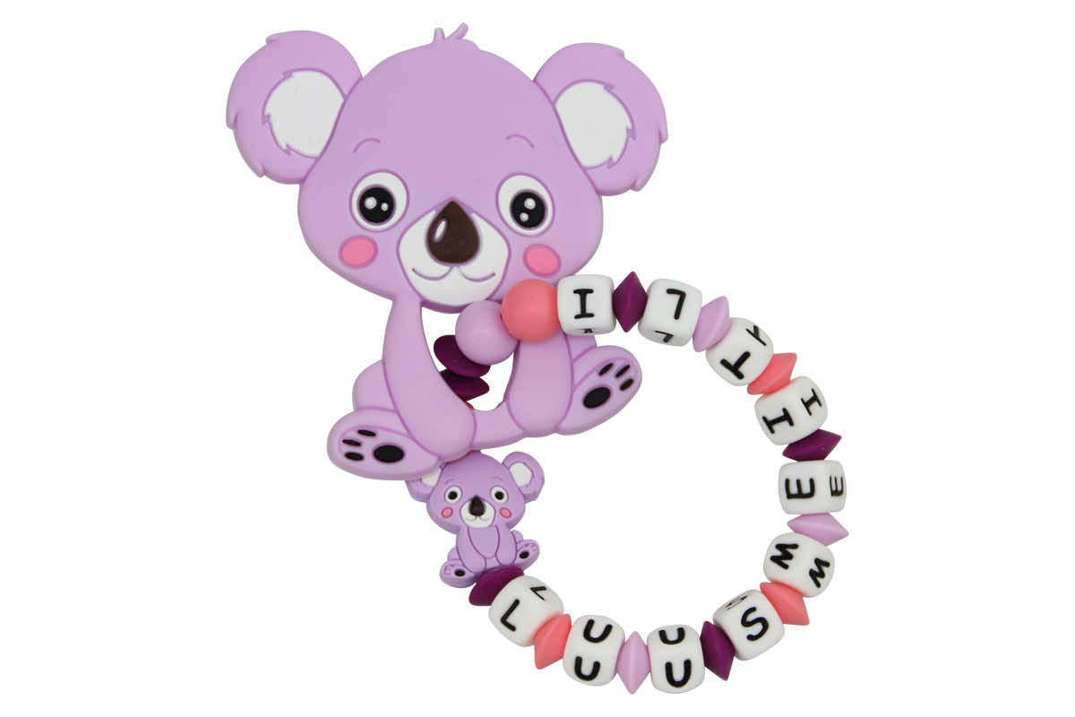 Beissgreifling Koala flieder:lachs