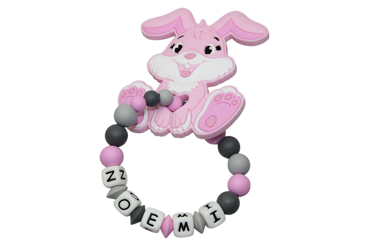 Beissgreifling Bunny zartrosa