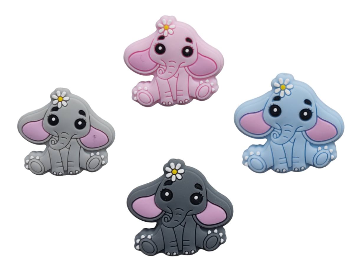 Motif en silicone bébé éléphant
