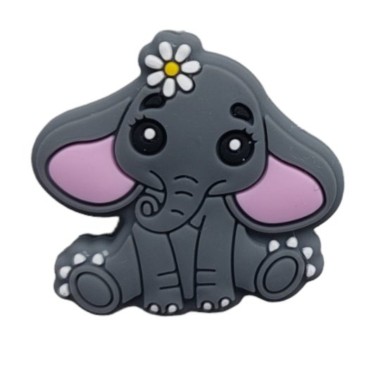 Motif en silicone bébé éléphant