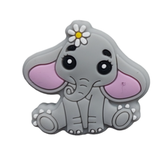 Motif en silicone bébé éléphant