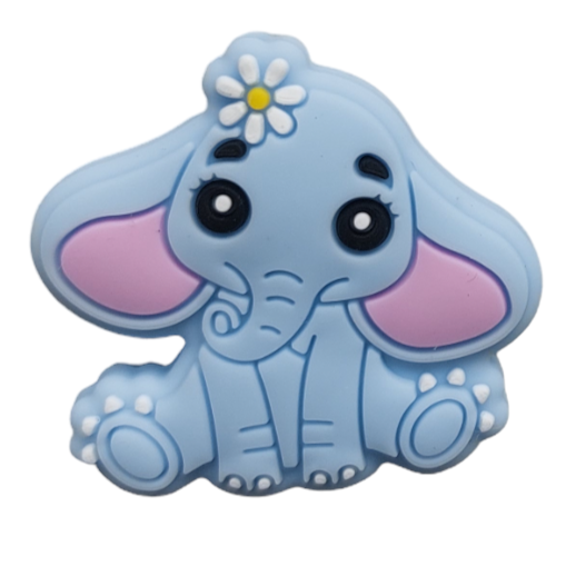 Motif en silicone bébé éléphant