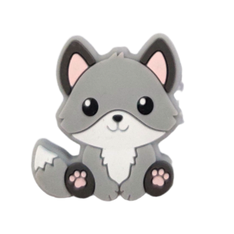 Motif en silicone bébé renard