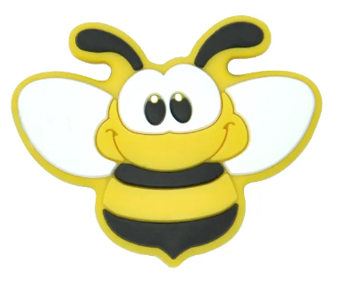 Abeille de motif en silicone