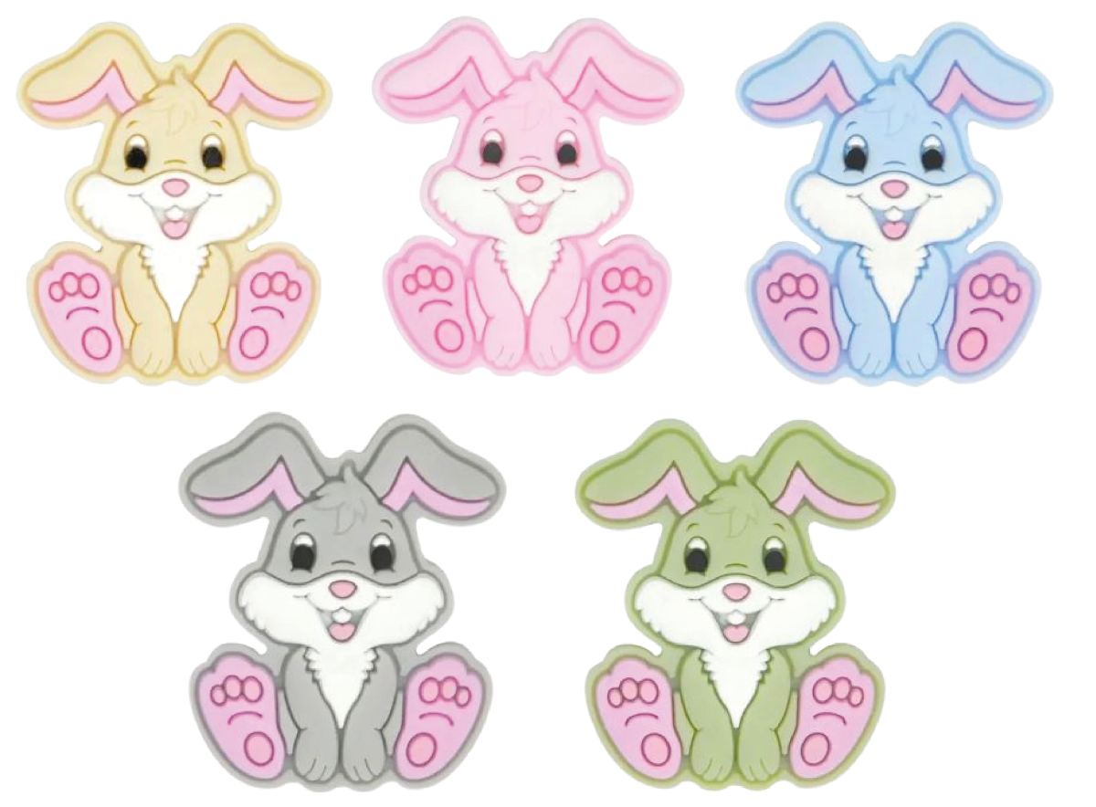 Bunny du motif en silicone