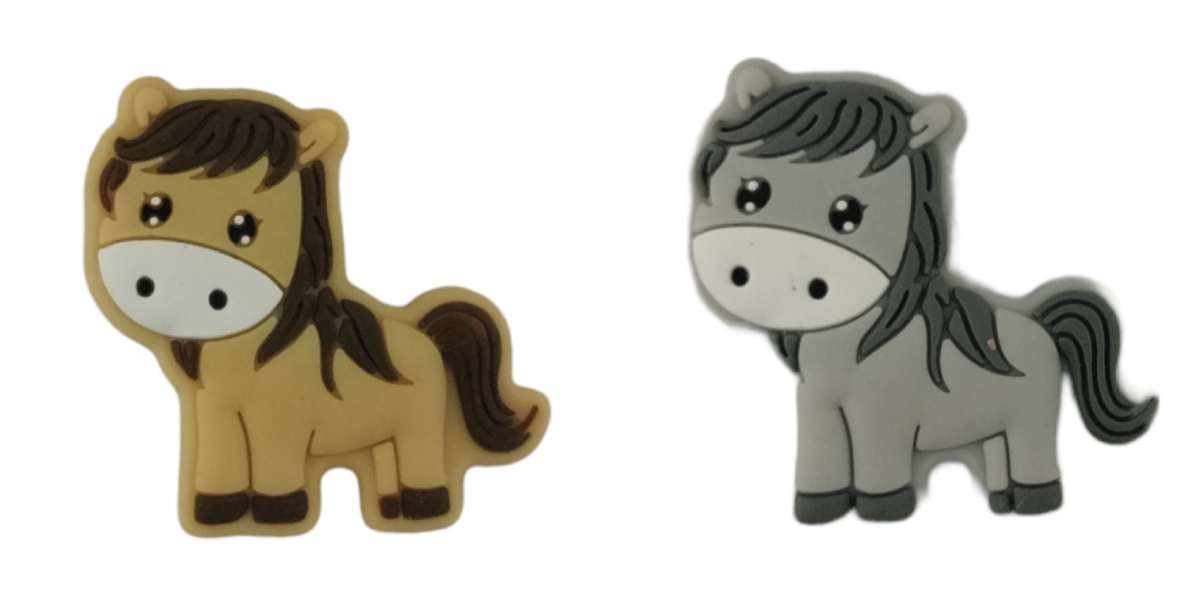 Cheval de motif en silicone