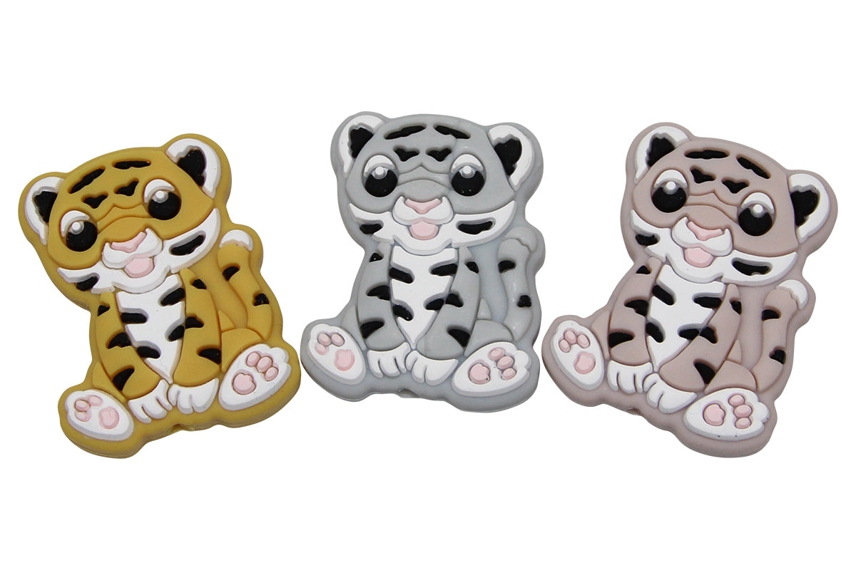 Tiger du motif en silicone