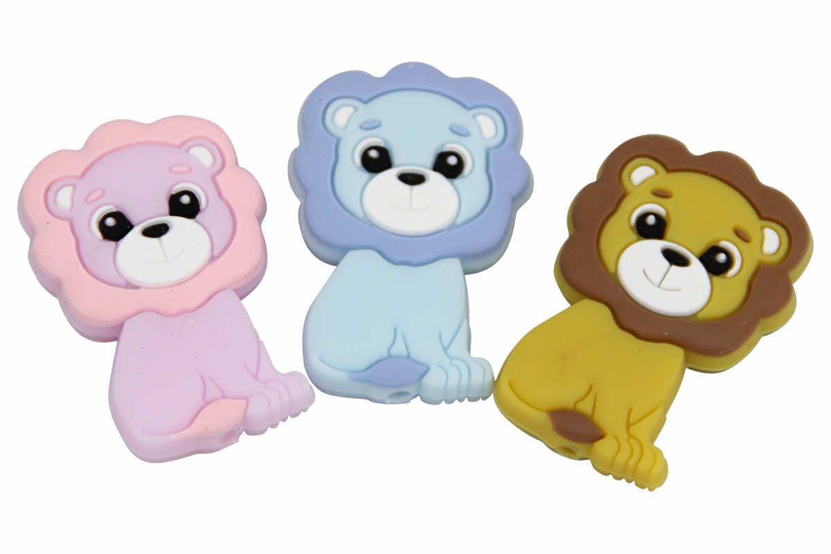 Lion de motif en silicone