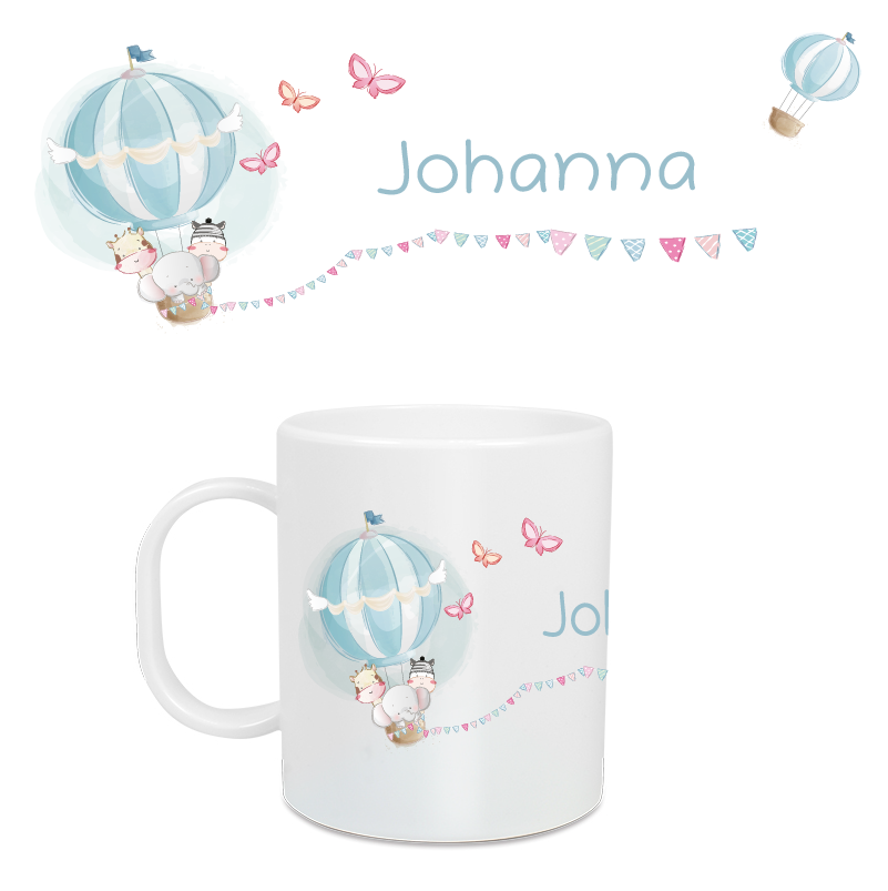 Tasse d'enfant grand monthoon à air chaud
