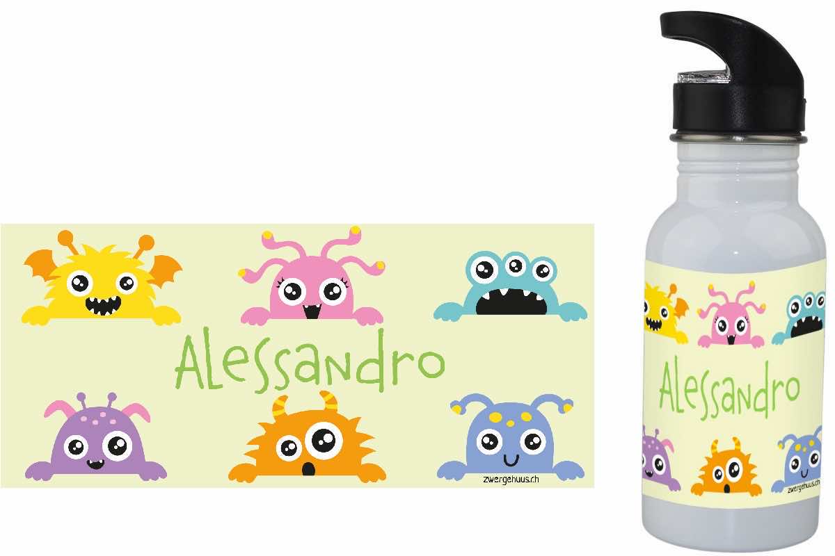 Trinkflasche Monster