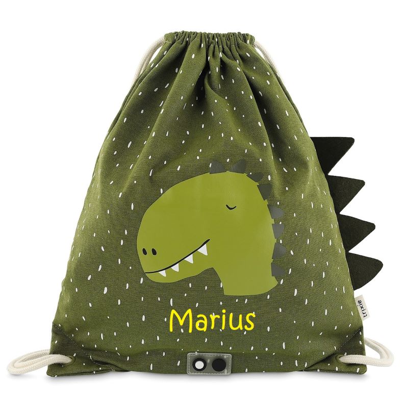 Sac de gym Trixie Dino Green