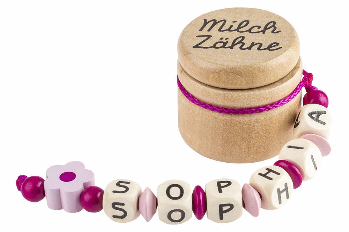 Milchzahndose Blume geranienpink